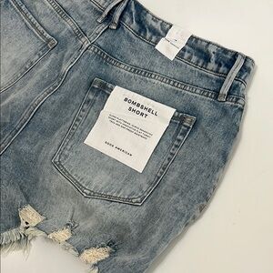 Good American Bombshell Denim Shorts